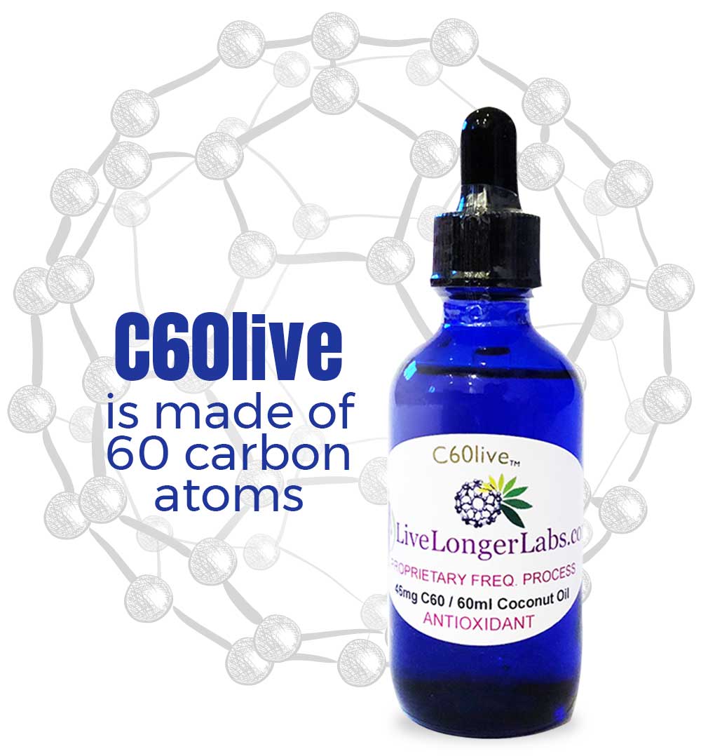 C60live is made of 60 carbon atoms