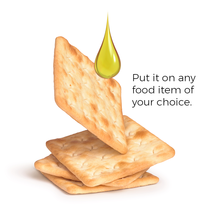 Put it on any food item of your choice.