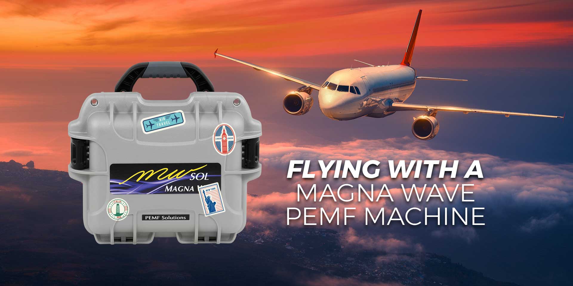 Flying with a Magna Wave PEMF Machine
