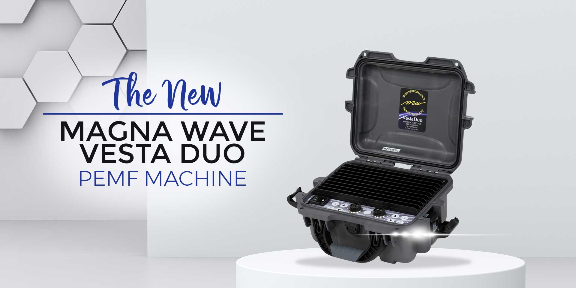 The NEW Magna Wave Vesta Duo PEMF Machine