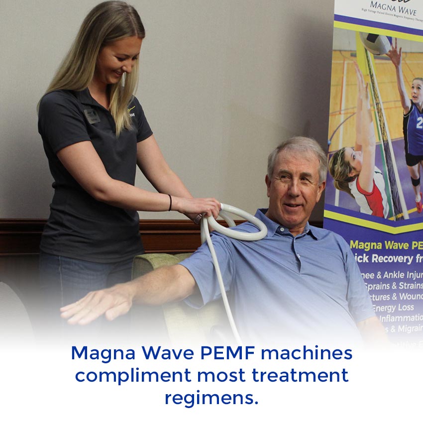 Magna Wave PEMF machines compliment most treatment regimens.