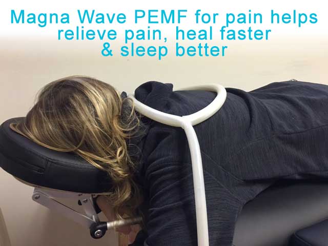 PEMF for pain relief used by Chiropractors