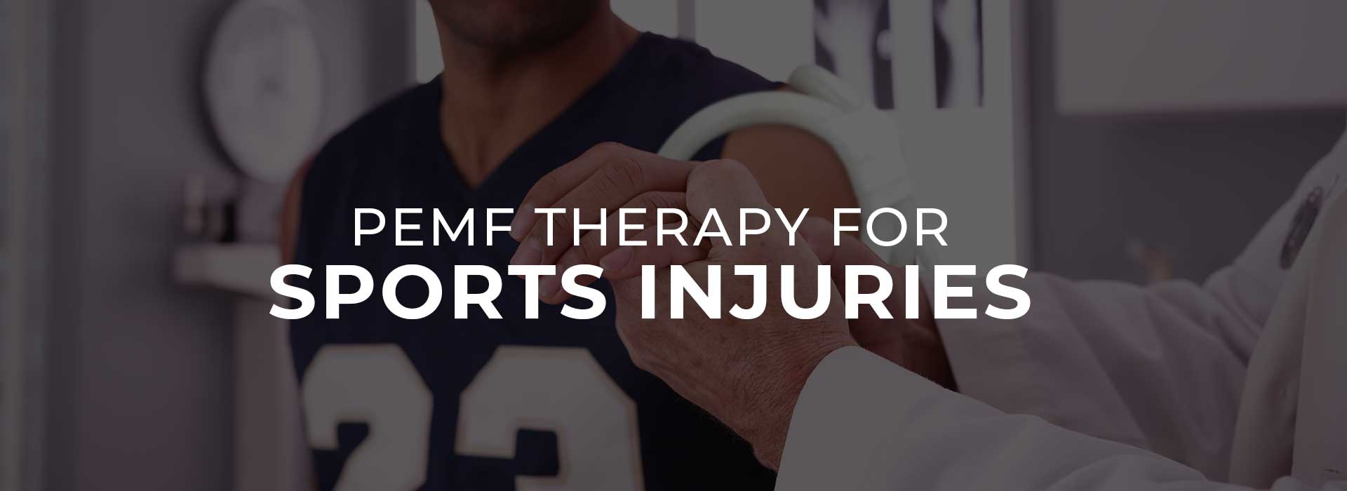 PEMF Therapy for Sports Injuries