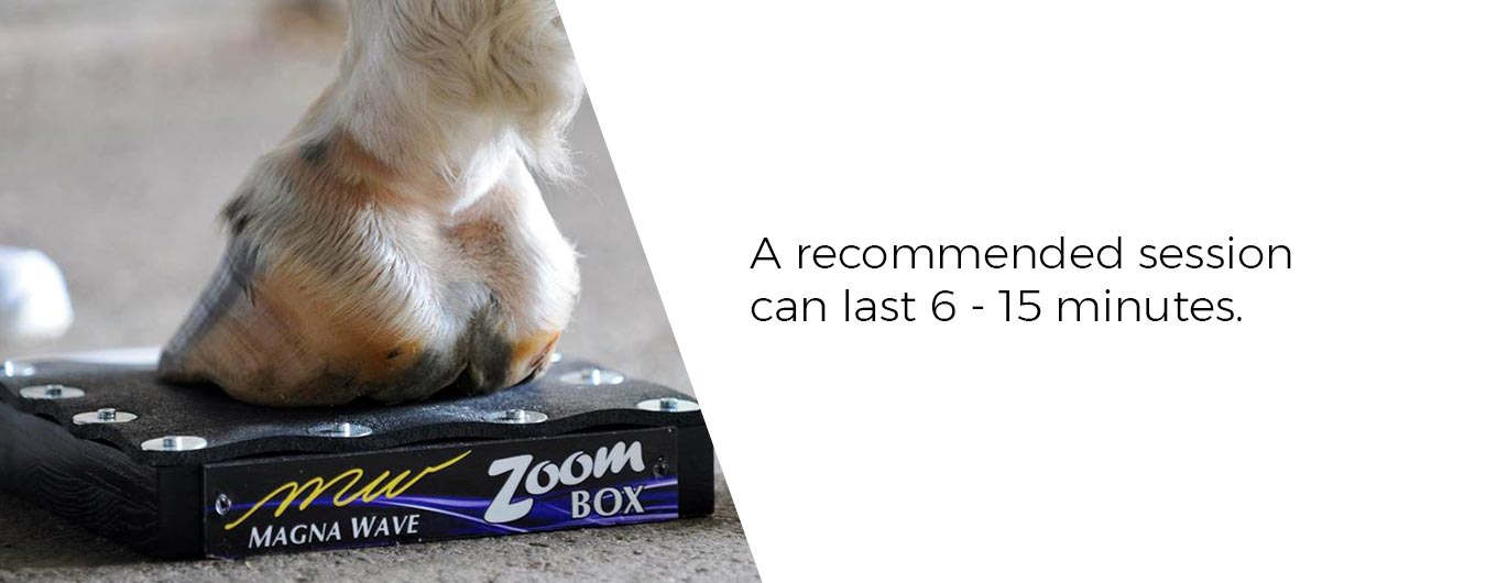A recommended session can last 6-15 minutes.