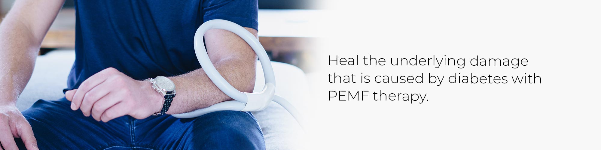 Heal the underlying damage that is caused by diabetes with PEMF therapy.